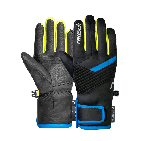 Reusch Dan R-TEX® XT Junior 6561213 7002 black blue yellow 1